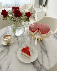 Alzata per torta GREWENA Pietra Marmo bianco_978732