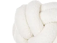 Throw Cushion MALNI 19 x 19 cm Boucle Off-White Solid_1199442