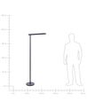 Lampada da terra LED metallo nero 186 cm PERSEUS_869623