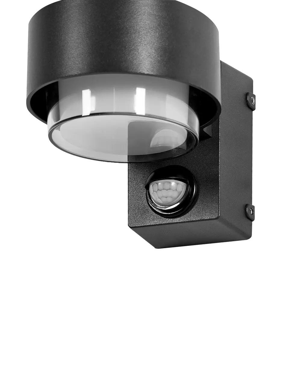 Set of 2 Outdoor LED Wall Lights GOVIA Black_1105480