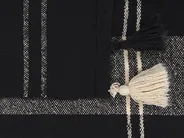 Blanket KULAC Cotton 130 x 170 cm Black_864079