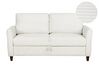 2 Seater Jumbo Cord Sofa with Storage White MARE_918663