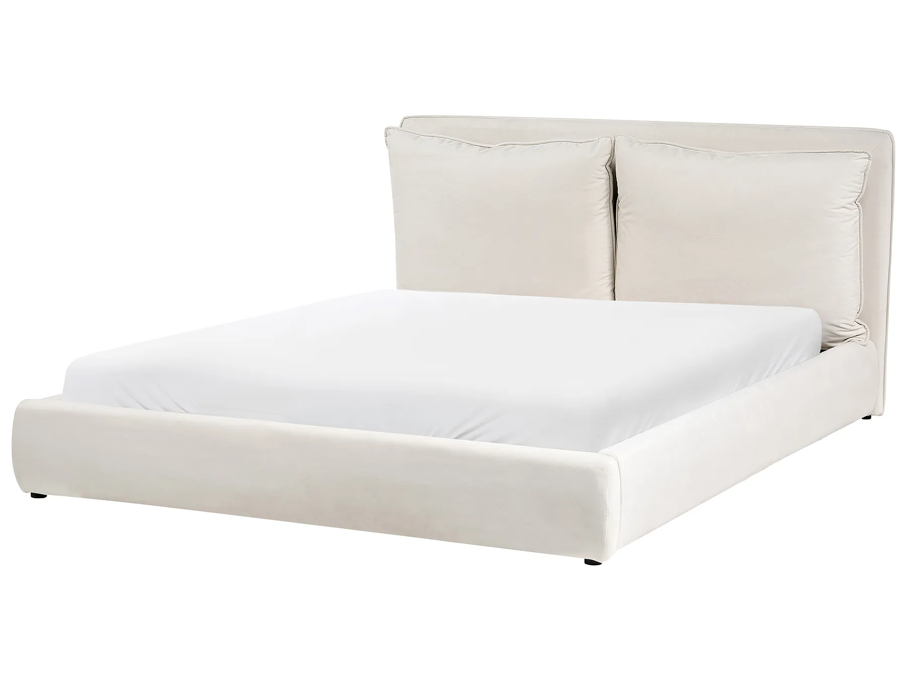 Waterbed Fabric BAJONNA 160 x 200 cm (EU King Size) Light Beige_1010798