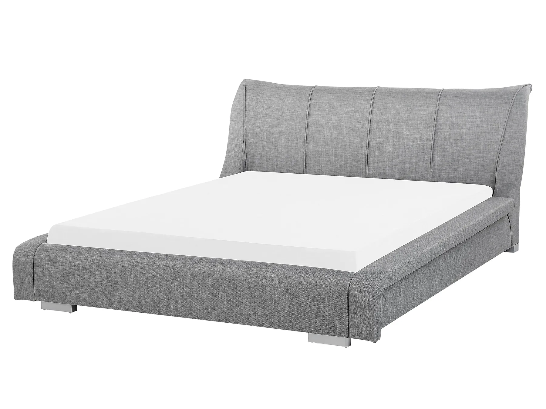 Bed Fabric NANTES 160 x 200 cm (EU King Size) Light Grey_103327