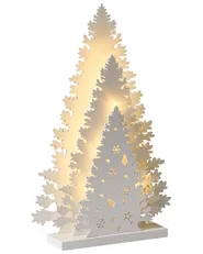 Christmas Decoration LED EMMESAN 33 cm Christmas Tree White_1020512