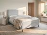 Divan Bed Fabric COUNTESS 140 x 200 cm (EU Double) Light Grey