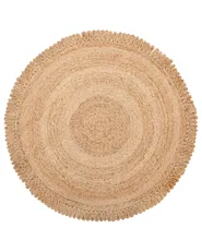 Tappeto ERENCE Beige ø 140 cm_757804