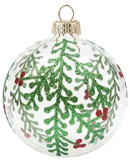 Set of 40 Baubles SNOWSPARK Glass Multicolour_1192159