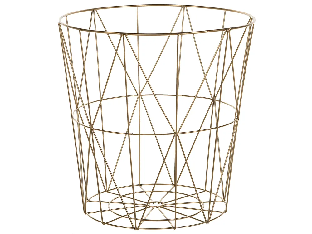 Side Table LANARK with Storage Gold_721371