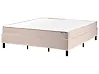 Divan Bed without Headboard Fabric COUNTESS 180 x 200 cm (EU Super King) Beige