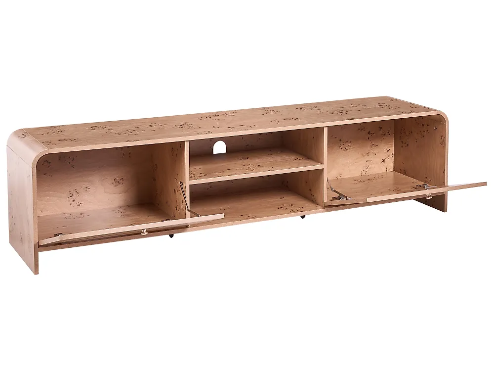 TV Stand WOODFORD Burl Effect_1190444