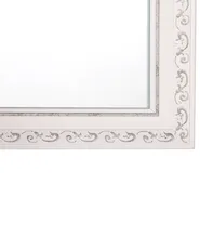Lustro ścienne MAULEON 50 cm 130 cm Złamana biel_712820