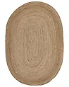 Alfombra DEMIRCI Beige 160 x 230 cm Yute