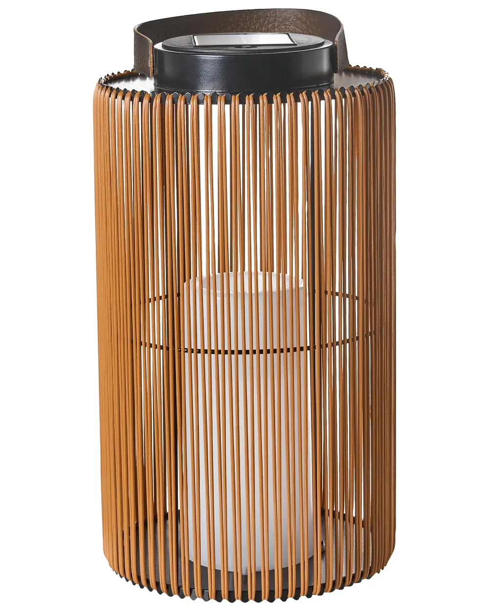 windlicht bambus klein Bambus Laterne Naturell Mega – J-Line – Alsaba main image 0