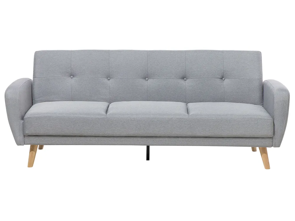 Beliani Divano Letto Tessuto Beige a 3 Posti Soggiorno Moderno Ingaro da 349,99 € - su