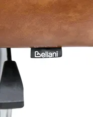 Desk Chair TUCSON Faux Leather Brown_997198
