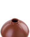 Blomvas keramik 22 cm brun XANTHI_845799