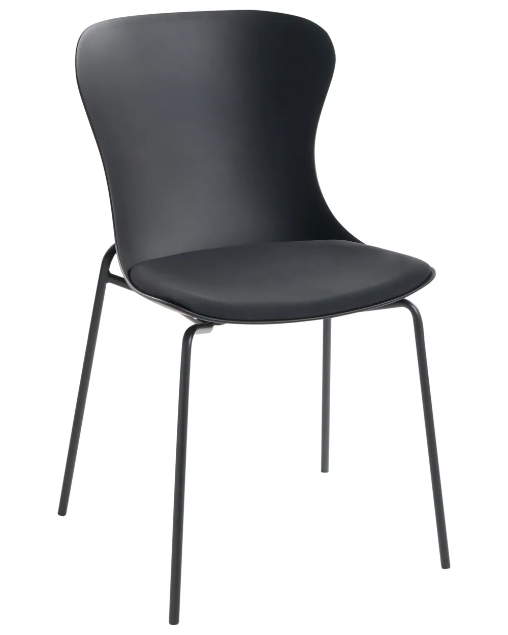 Set di 2 sedie da pranzo PITSBURG  Nero_1076793