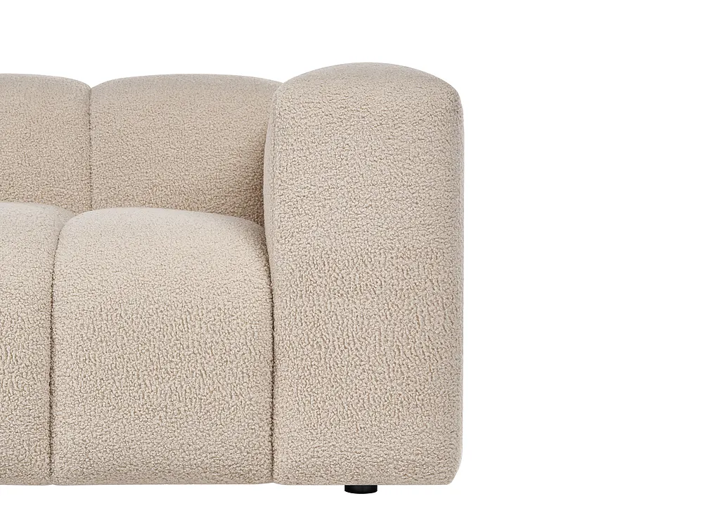 Sofa 3 Seater ANTOLA Boucle Beige_1156572