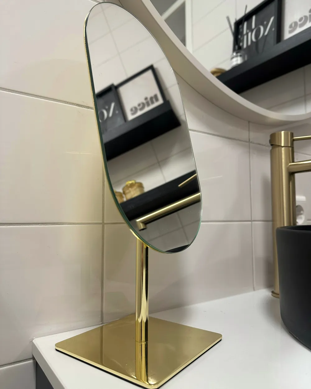 Makeup Mirror CANTAL Gold_952422