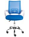Otočná kancelárska stolička modrá SOLID_920023