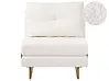 Single Sofa Bed JERSLEV Boucle Off-White