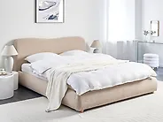 Ottoman Bed BLAGNAC Boucle Beige 180 x 200 cm (EU Super King)_1172504