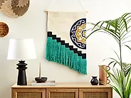 Decoración de pared de tela NOWSHERA Algodón 110 cm Multicolor_1183662