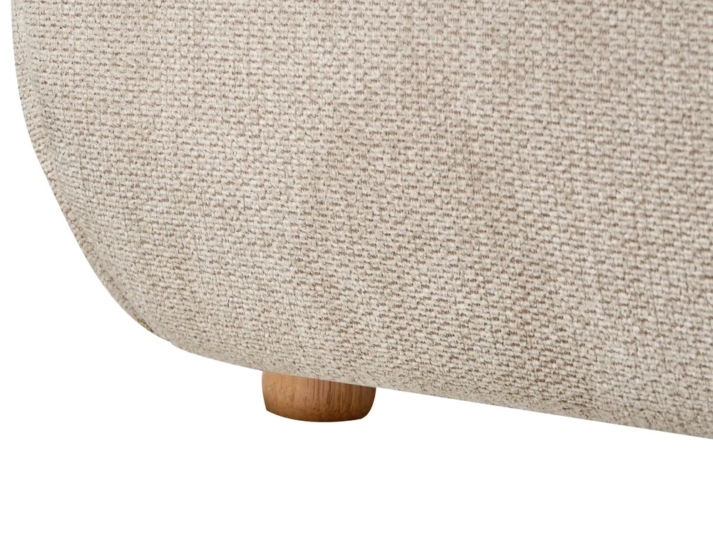Letto contenitore CAMPAN Tessuto Tortora 180 x 200 cm_1056206