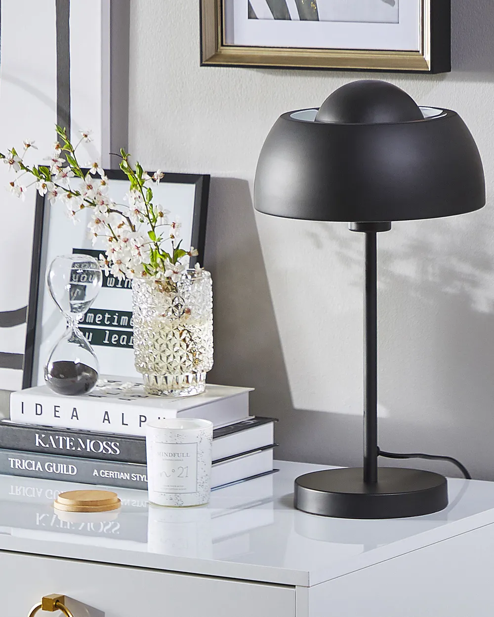 Table Lamp SENETTE Metal Black_802788