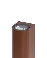 Zestaw 2 kinkietów zewnętrznych LED LAZARO Brązowy_1107747