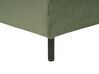 Left Hand Modular Jumbo Cord Corner Sofa Green EGERIS_894222