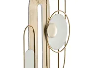 Decorazione da parete VESDUM 92 cm Oro_1182969