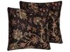 Set di 2 cuscini con stampa floreale multicolore 45 x 45 cm KARUR_768859