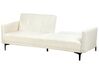 Boucle Sofa Bed Off-White LUCAN_914807