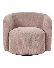 Swivel Armchair TORE Swivel Fabric Taupe_1165536