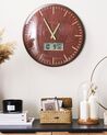 Wall Clock ø 43 cm Brown BRUGG_784404