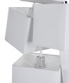 Moderní bílá závěsná stropní lampa MESTA_76684