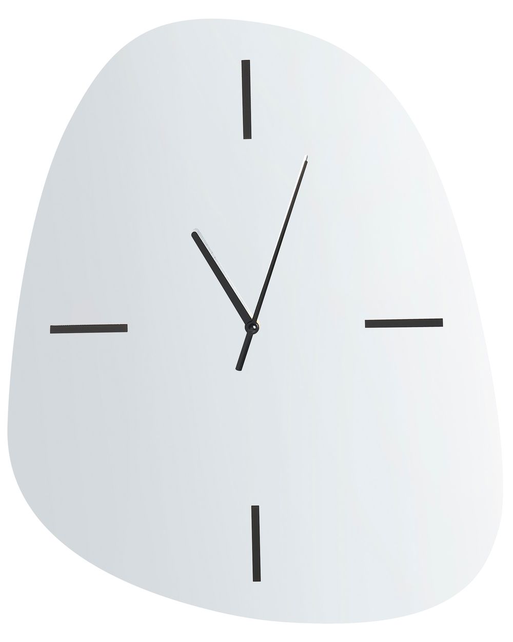 Wall Clock ALMANSA  45 cm Silver