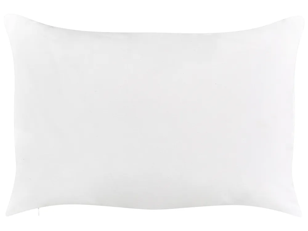 Zestaw 2 poduszek ogrodowych CANNETO Wzór zwierzęcy 40 x 60 cm Beżowy_881403