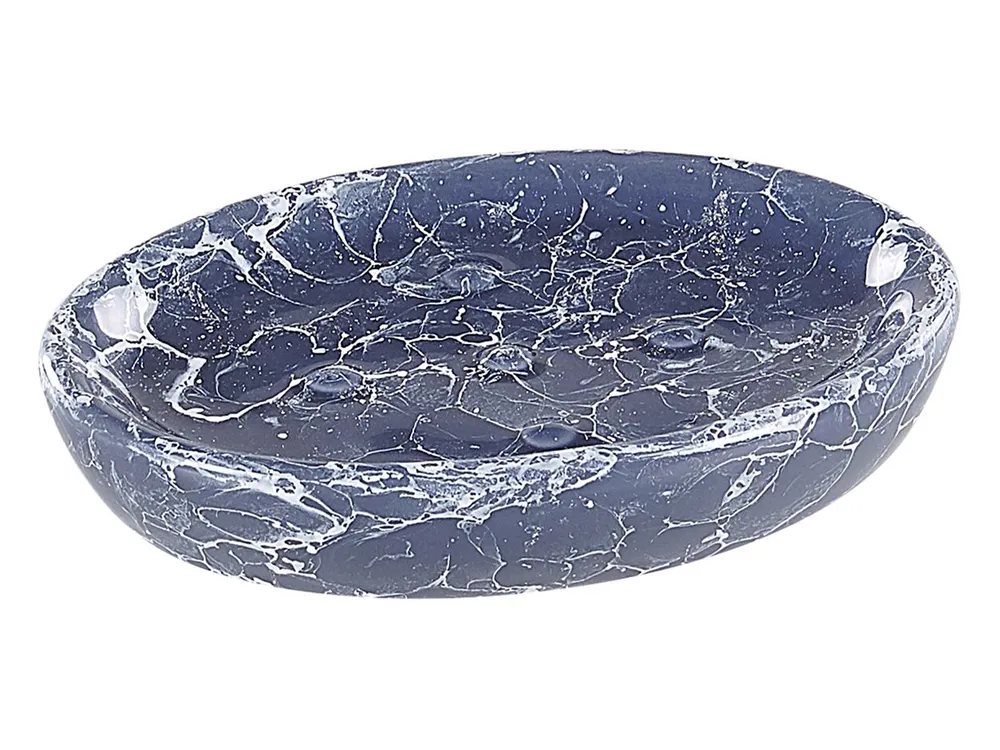 Boîte à Mouchoirs En Céramique Fait Main - Dégradé Bleu Et Blanc - Déco Salle De Bain Design