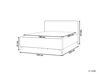 Boucle EU Super King Size Bed Off-White VALOGNES_933781