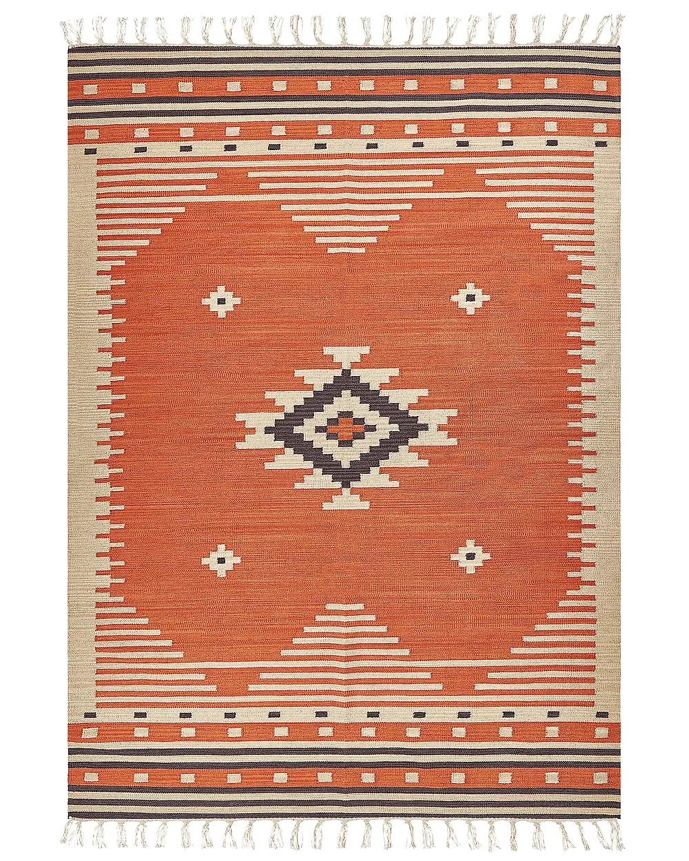 Rug, GAVAR, orange, 200x300 cm DEF