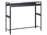 2 Piece Outdoor Kitchen Set with Sink MAENZA Black Metal_981449