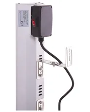 Wall Mounted Infrared Patio Heater BROMO 2000 W Silver_815755