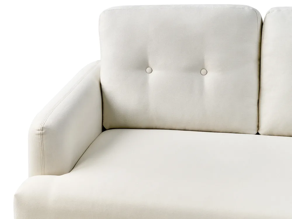 Sofa 3 Seater TUVE Fabric Off-White_911570