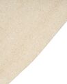 Viscose Area Rug 160 x 160 cm Beige GORANO_904530