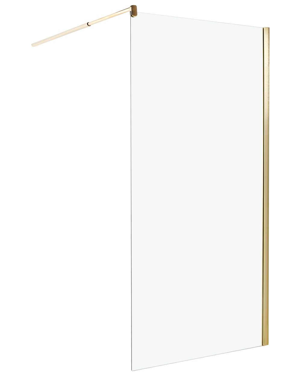 Shower Screen AHAUS 1000 x 1900 mm Gold