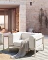 Conjunto de 2 sillones de jardín beige claro FERRETTI_931259