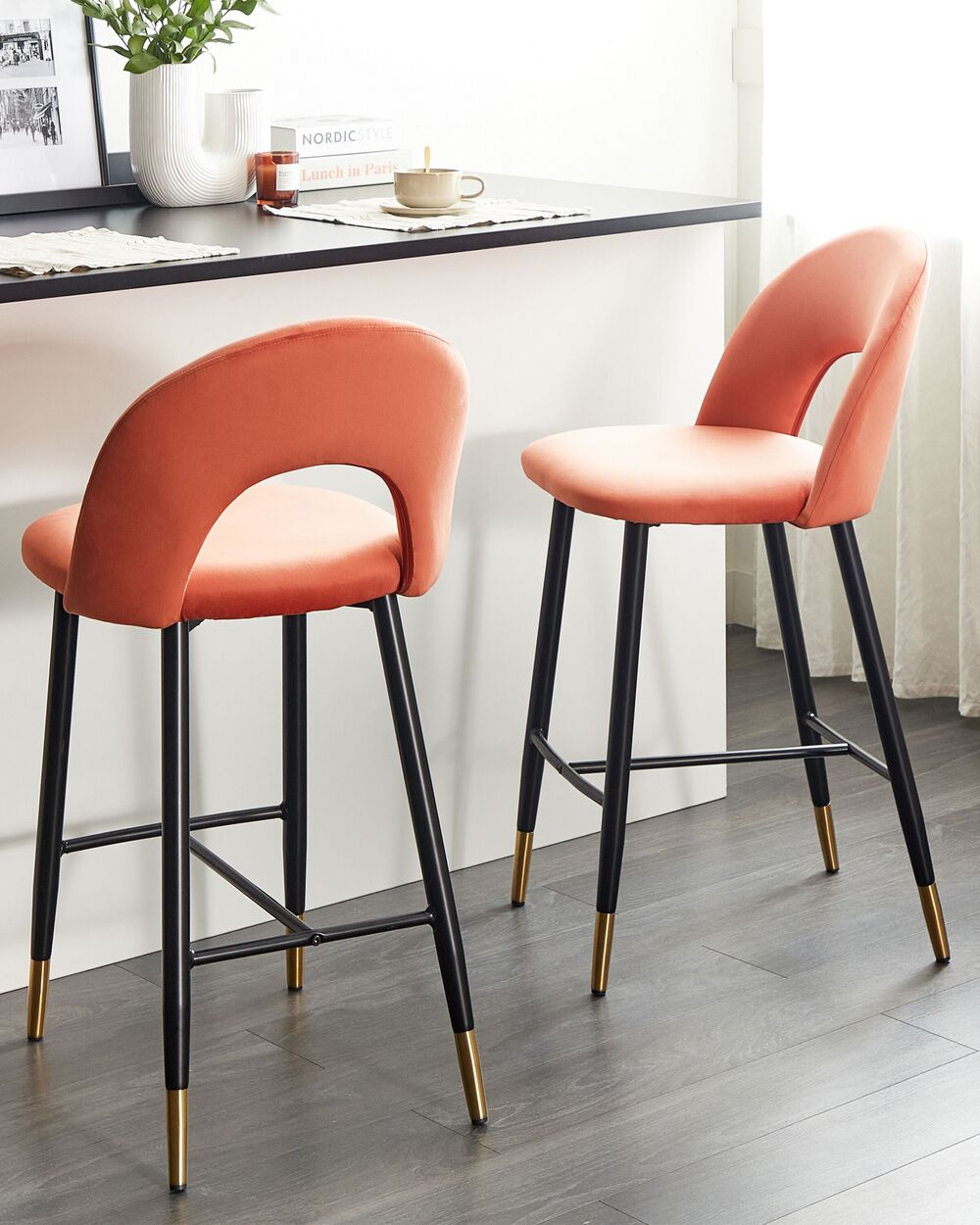 Coral garden stool new arrivals